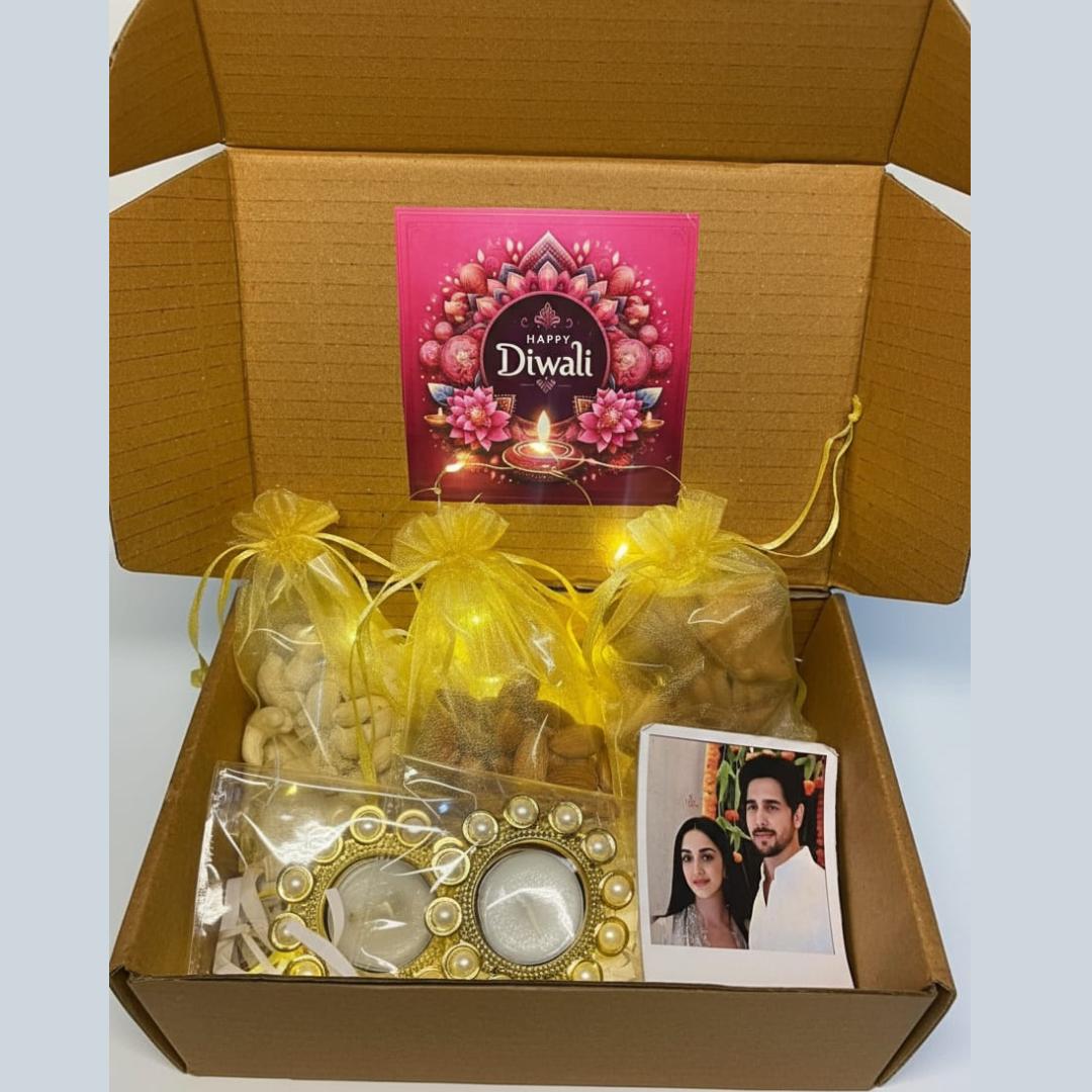 Dry fruits and namkeen snacks hamper