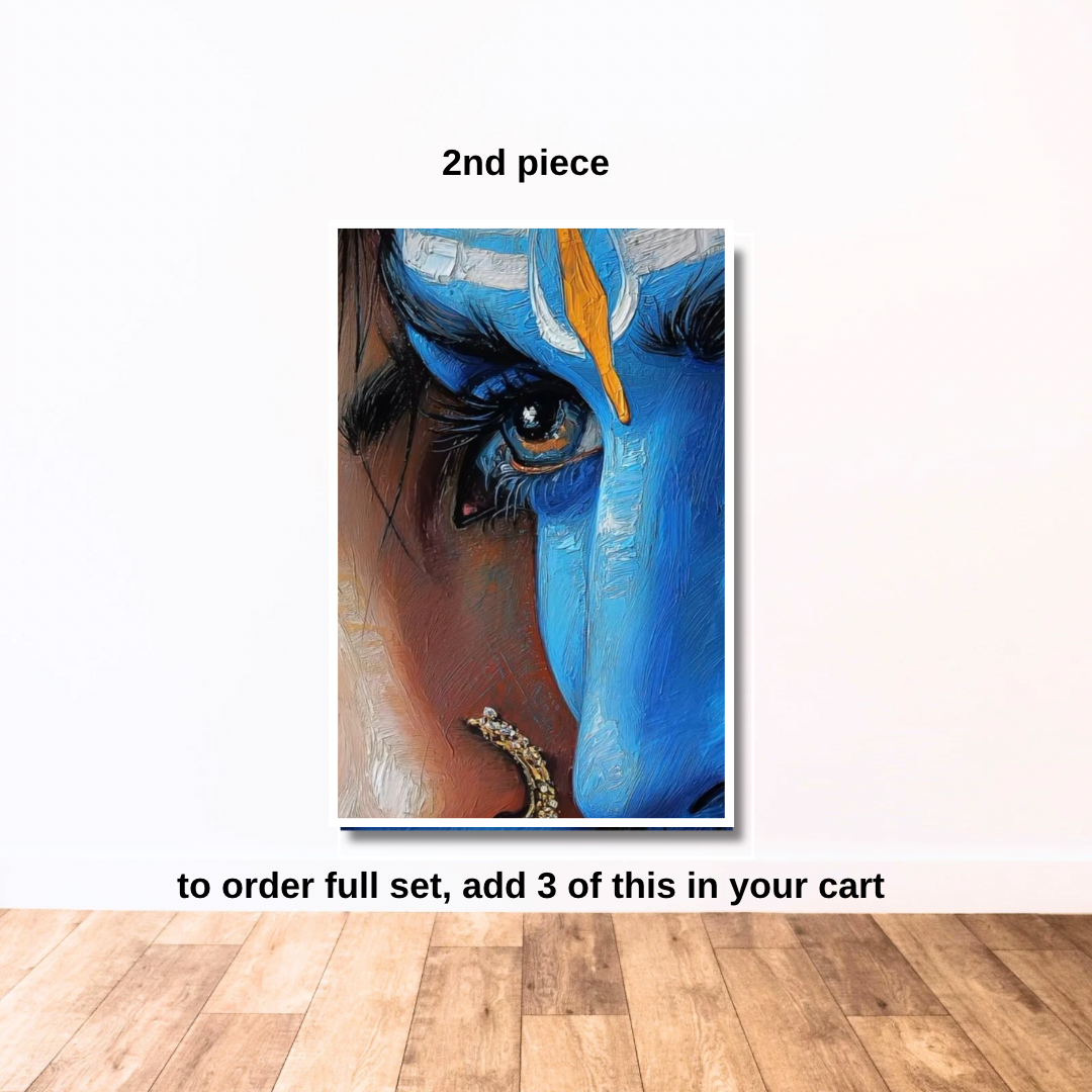 Shree Radhe-Krishna 3 set Posteroids